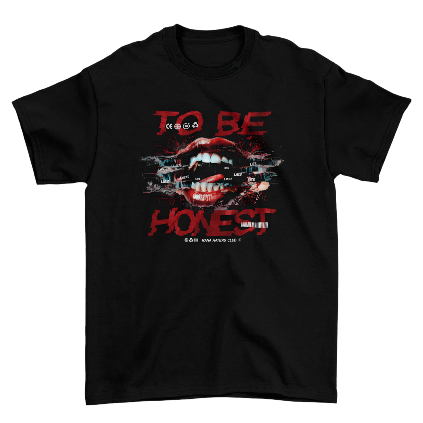 To Be Honest - Nothing But Lies T-shirt